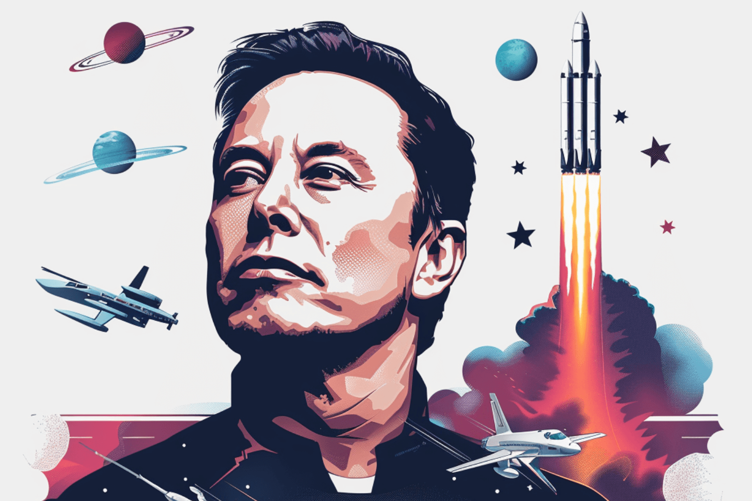 Spacex та його лідерство у космічних перегонах